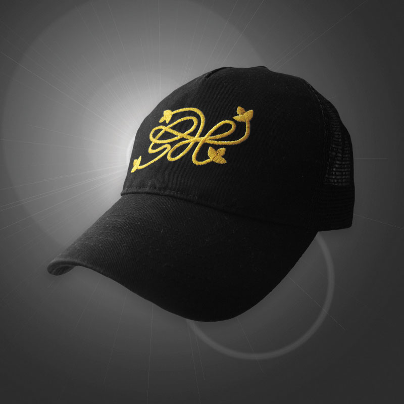 Кепка черная (сетка) / Green House - Logo (GHS-D002)