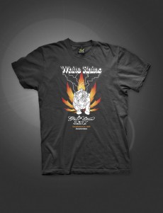 Футболка мужская, черная / White Rhino - Logo (GHS-ATS004)