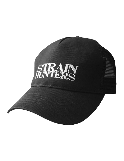 Кепка черная (сетка) / Strain Hunters - Logo (GHS-D003)